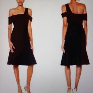 Adelyn Rae One Shoulder Trumpet Cocktail Dress